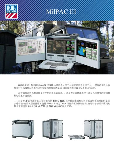 ACME 军用便捷机MilPACIII数据手册