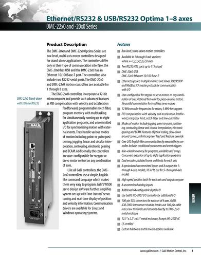 美国Galil_DMC-22x0, 20x0_多轴控制器产品目录（英文）