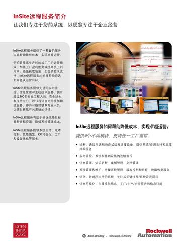罗克韦尔 InSite远程服务简介