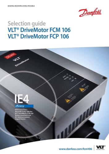 丹佛斯VLT® DriveMotor FCM 106/FCP 106选型指南(英文版)