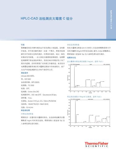  HPLC-CAD测定庆大霉素C组分