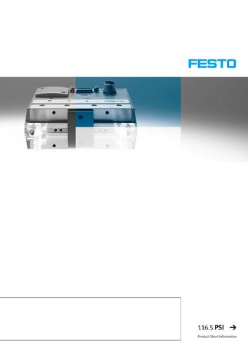 Festo 伺服气动比例气爪 HGPPI产品介绍（中文）