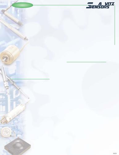 Schaevitz GC-485高精度数字输出回弹式位移传感器