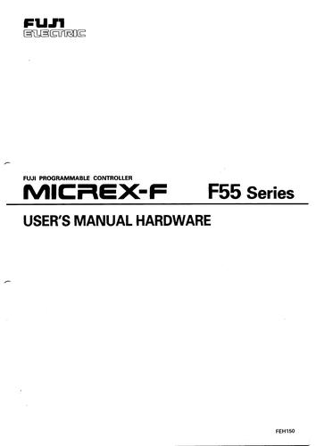 FUJI MICREX-F F55 HARDWARE