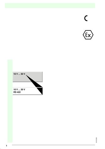 P+F 增量型旋转编码器型号14