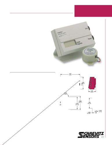 Schaevitz　倾角传感器　AngleStar电子式角度测量装置系列
