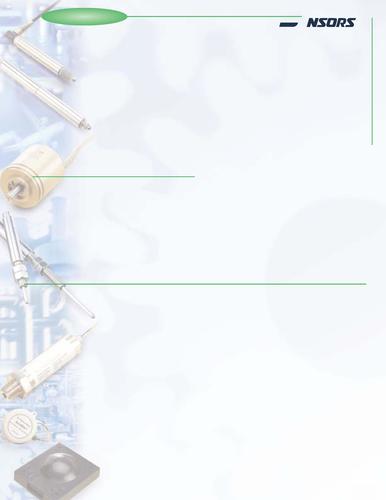 Schaevitz 低压压力传感器 LM系列介绍