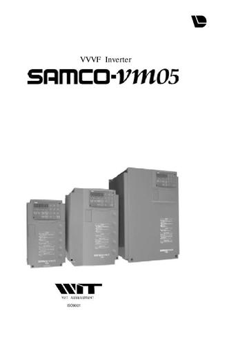 SANKEN SAMCO-vm05 系列变频器使用说明书