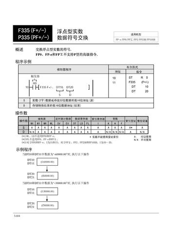 NAIS PLC中文手册第三章高级指令(19)