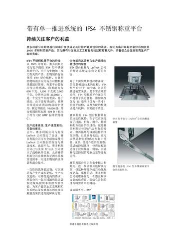 赛多利斯带有单一推进系统的IFS4不锈钢称重平台