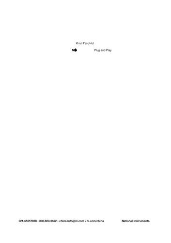 简化数据采集系统——从传感器到计算机的完全即插即用（Plug and Play）功能