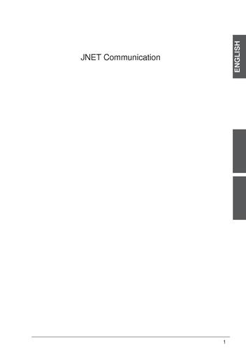 Telemecanique Premium Atrium Jnet用户手册（英文）