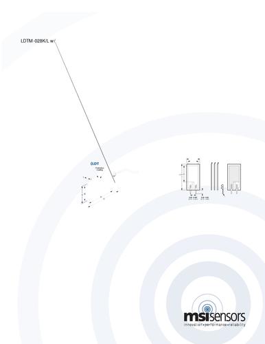 美国Piezofilm振动-动作薄膜传感器 LDT系列介绍
