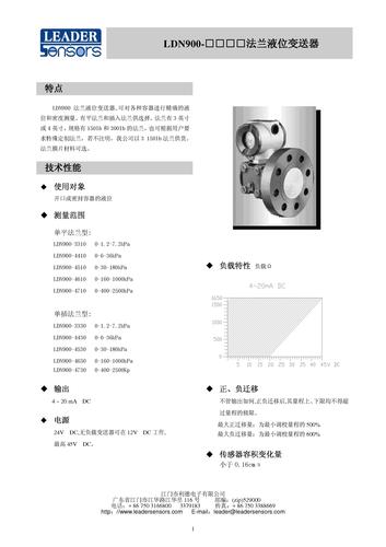 利德 LDN900-法兰液位变送器 产品介绍