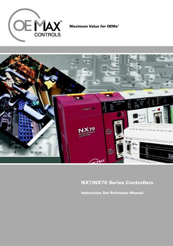 OEMax NX7 NX70系列控制器指令手册（英文）