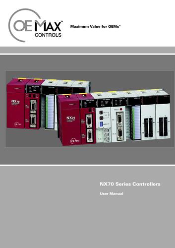 OEMax NX70 系列控制器用户手册（中文）