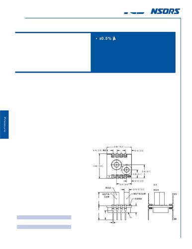 IC Sensors PC板封闭式压力传感器 M_1230型介绍(江门利德代理)