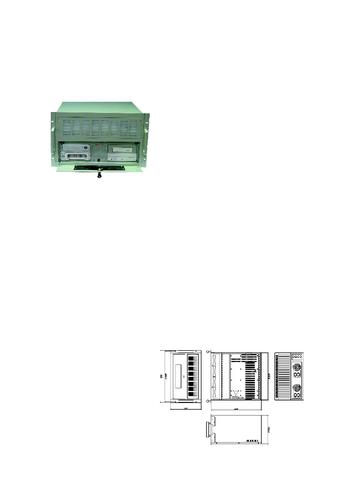 艾雷斯 ACS-2622/P/ATX 6U20槽工业级机箱产品说明书