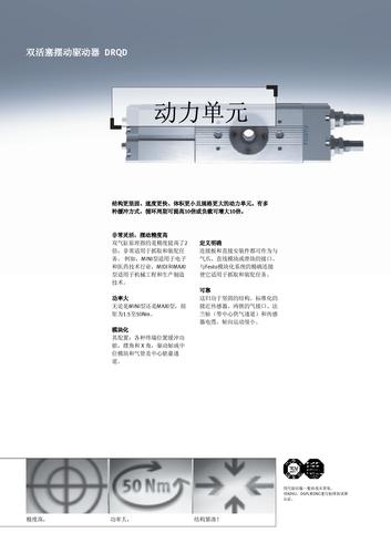 Festo DRQD 双活塞摆动驱动器