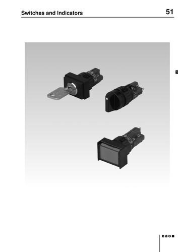 EAO 51系列开关说明书