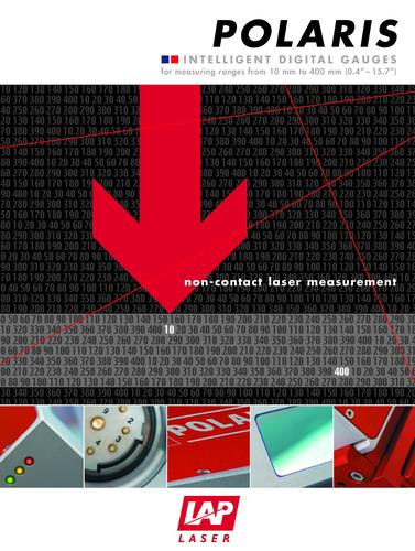 LAP POLARIS系列激光位移传感器产品简介及相关技术参数下载 (英文版)