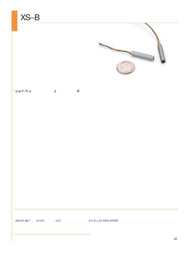 Schaevitz LVDT线性可变差动变送器XS-B系列