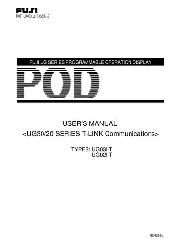 Fuji POD UG30/20series(T-Link Communications)