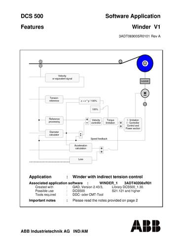 ABB DCS500B 卷取宏软件手册