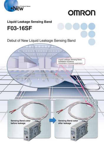 Omron F03-16SF漏液检测器手册（英文版）