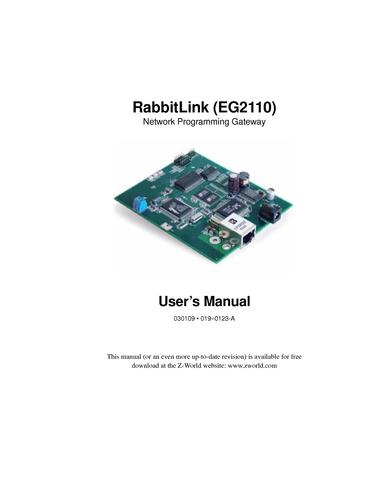 Rabbit EG2110 RabbitLink